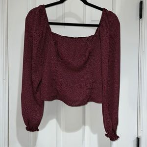 Abercrombie & Fitch Off The Shoulder Top